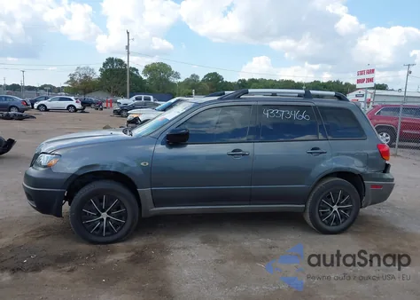 2004 Mitsubishi Outlander Ls z USA, uszkodzony, nr VIN JA4LX31F14U032316